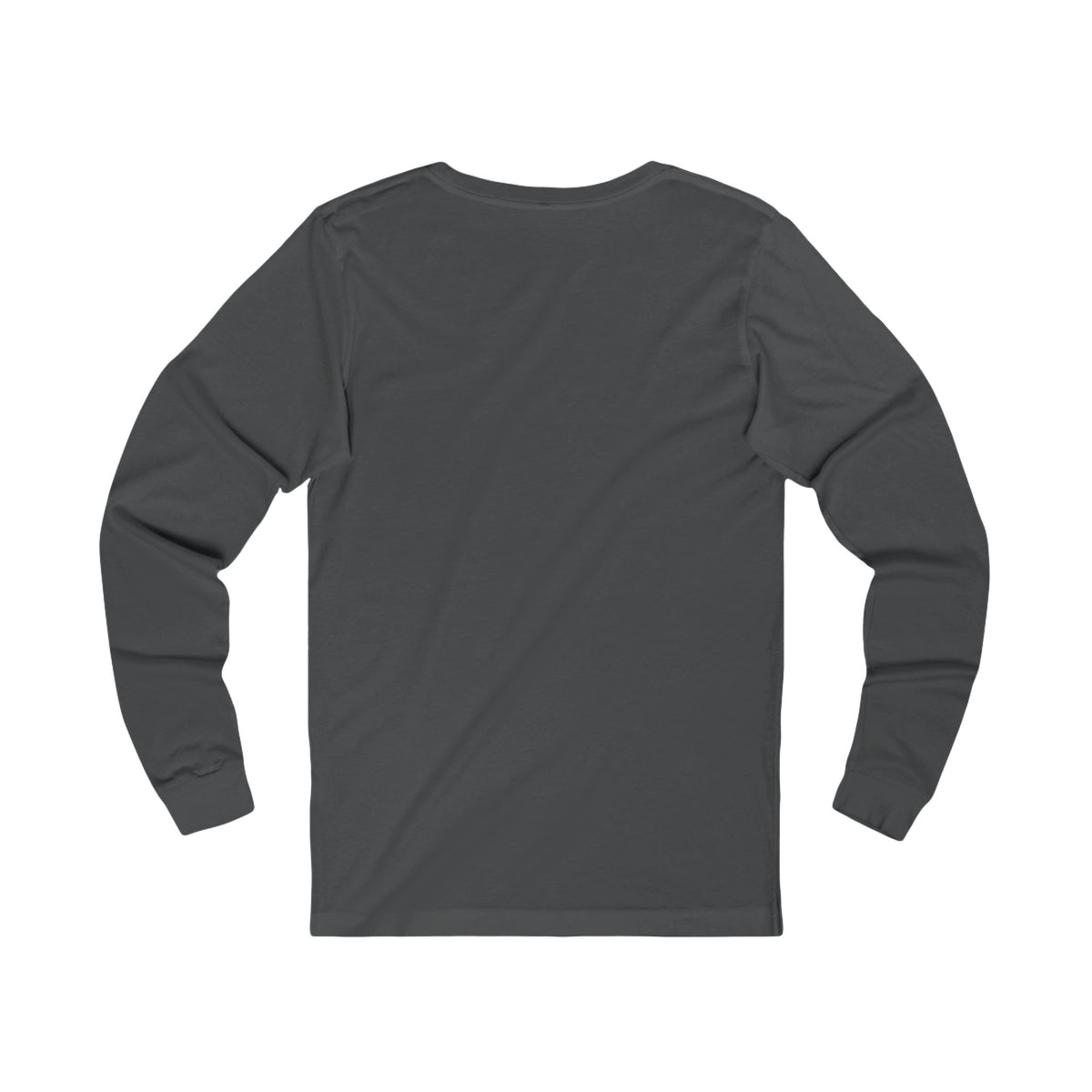 Dark Grey Long Sleeve T-shirt Unisex