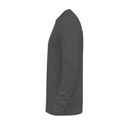 Dark Grey Long Sleeve T-shirt Unisex