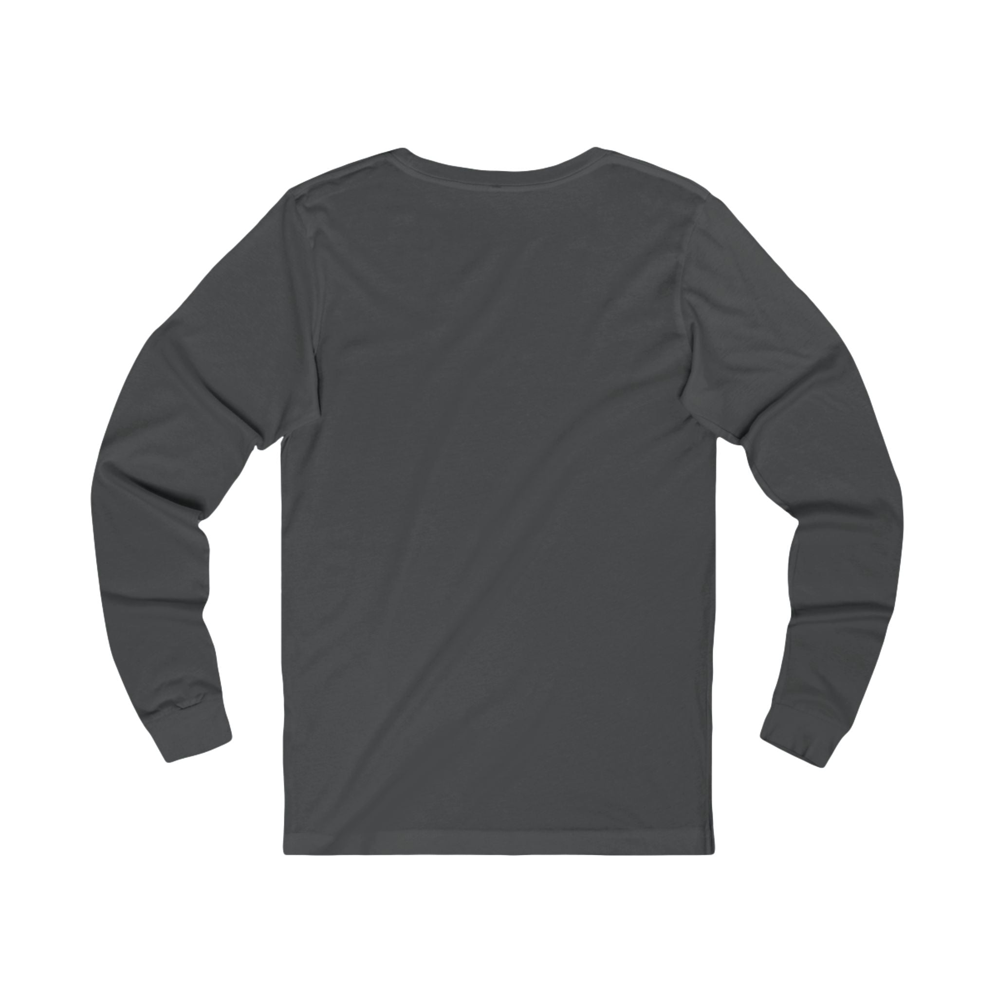 Dark Grey Long Sleeve T-shirt Unisex